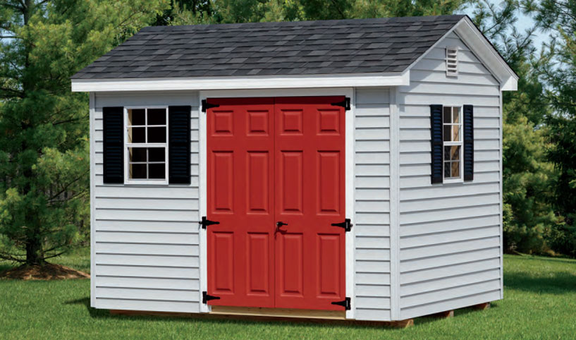 inexpensive luxury shed