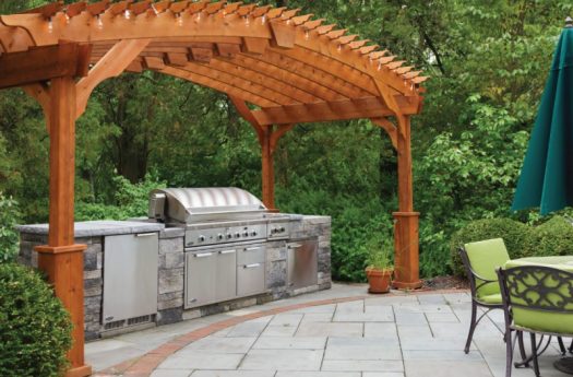 Outdoor Kitchen Pergolas & Pavilions to Inspire You